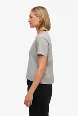 Colorful Standard T-Shirt 'Organic Boxy Crop Tee' - Heather Grey - Colorful Standard