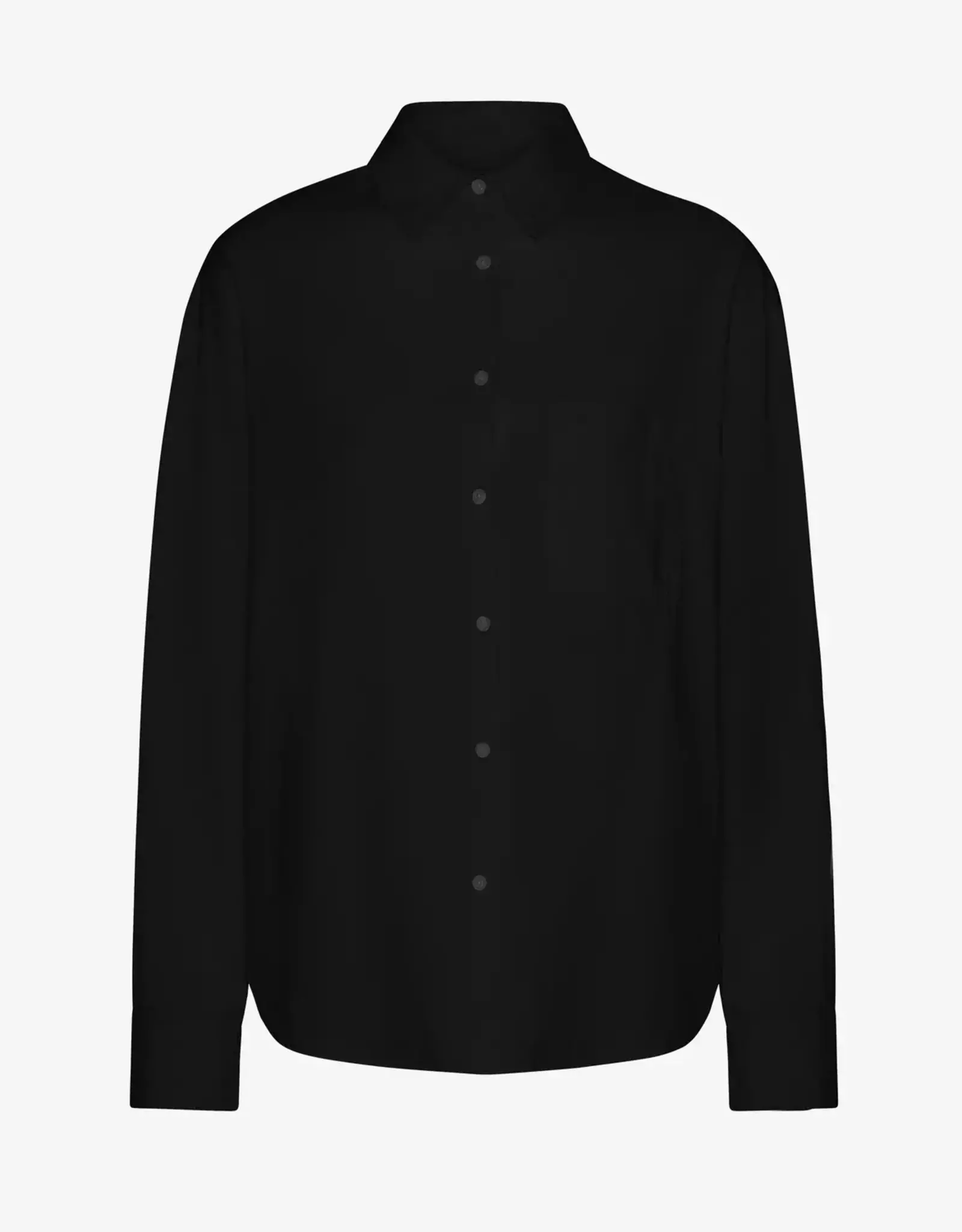 Colorful Standard Blouse  'Organic Oversized' - Deep Black - Colorful Standard