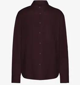 Colorful Standard Blouse  'Organic Oversized' - Oxblood Red - Colorful Standard