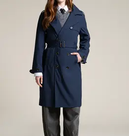 Flotte Trench Met Kap 'Montaigne' - Indigo - Flotte