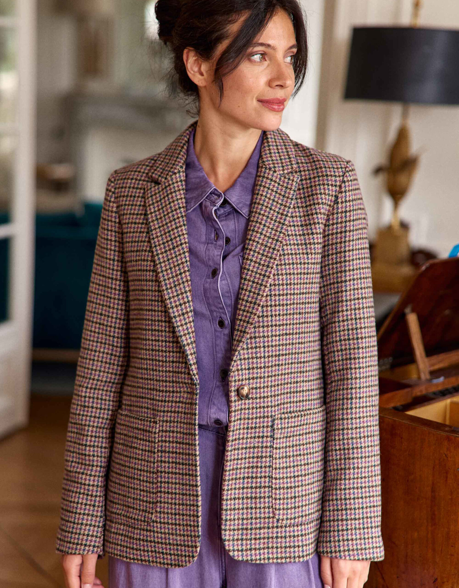 La Petite Etoile Blazer 'Vaness' - Pied De Poule - La Petite Etoile