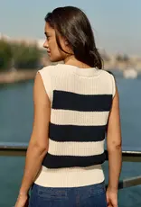 La Petite Etoile Spencer 'Mawa' - Ecru/Marine - La Petite Etoile