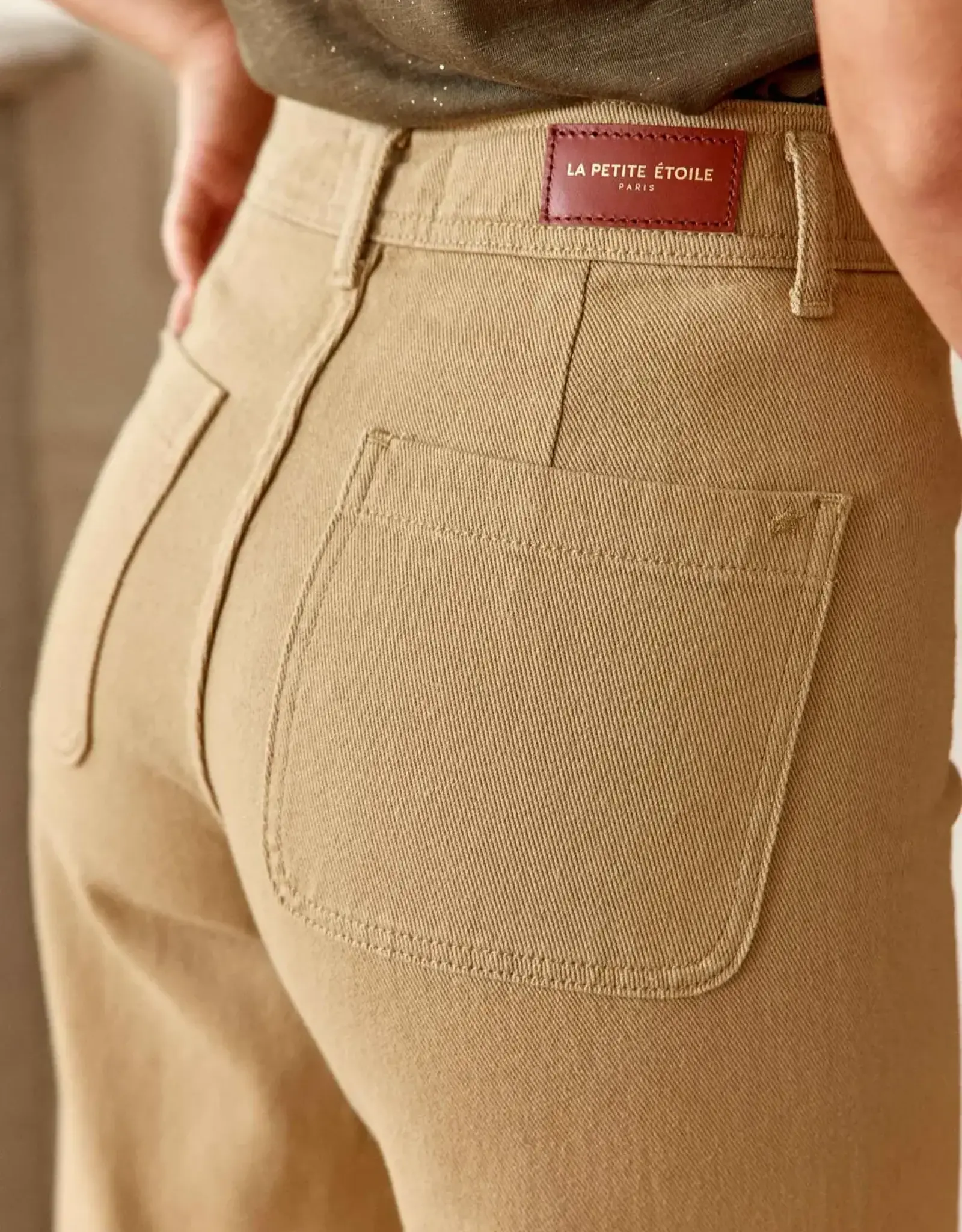 La Petite Etoile Broek 'Paphos' - Camel  - La Petite Etoile