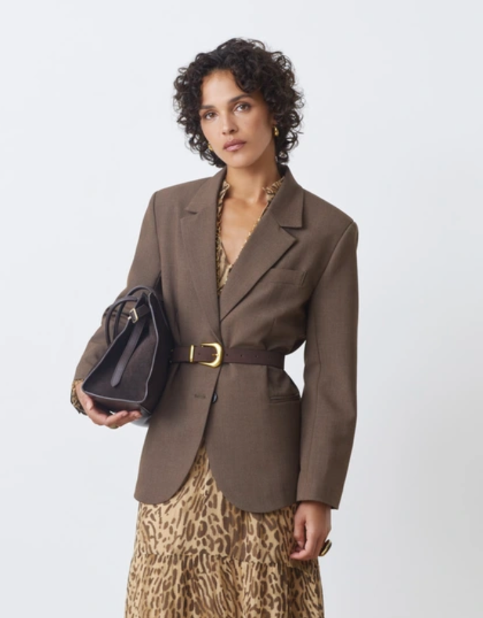 Suncoo Blazer 'Dwen' - Taupe - Suncoo