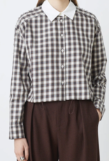 Suncoo Blouse 'Luigi' - Choco - Suncoo