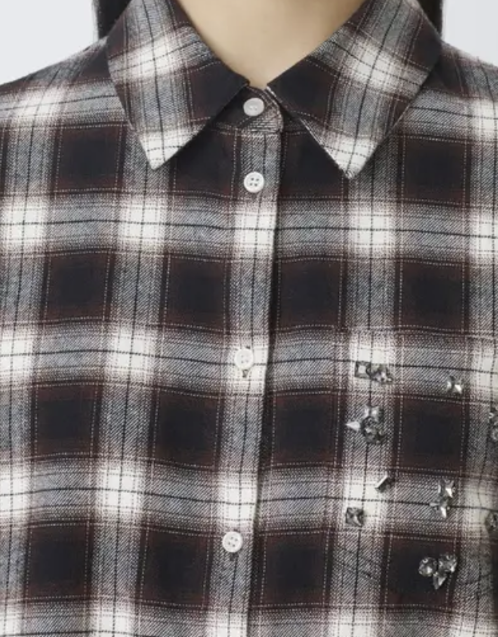 Suncoo Blouse 'Lazlo' - Choco - Suncoo