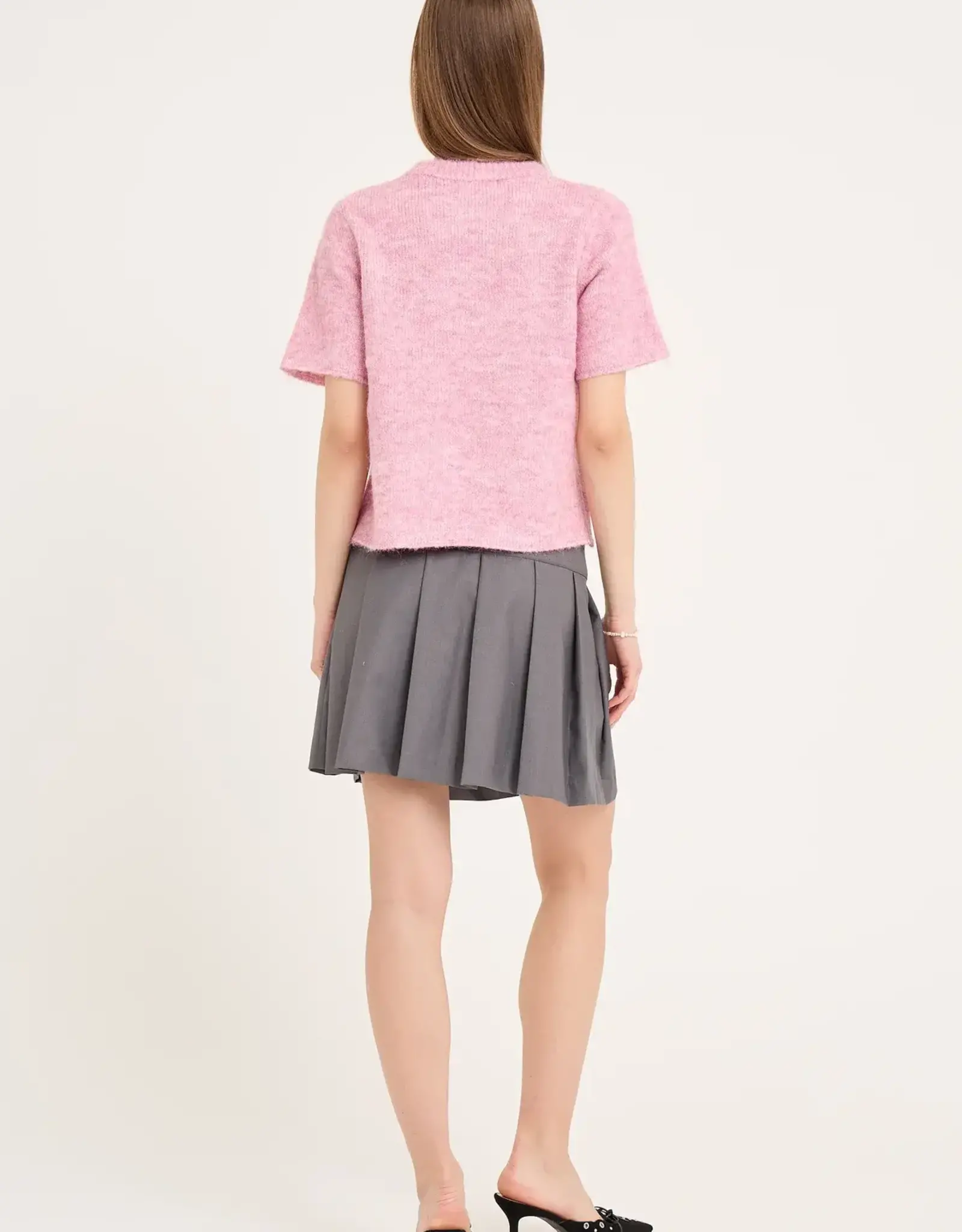 A view Pull Korte Mouw 'Libby' - Bubble Pink - A View