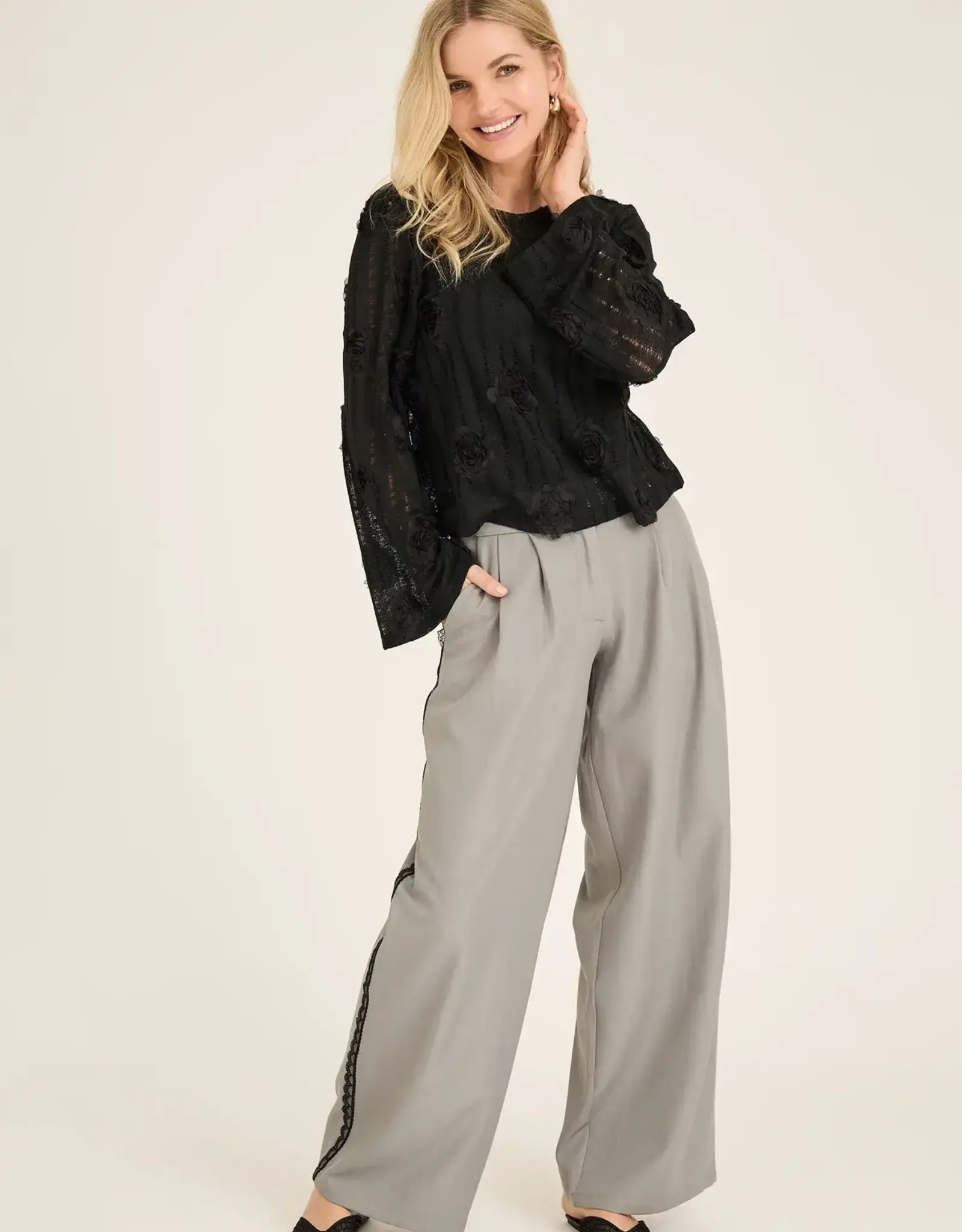 A view Blouse 'Rosanna' - Black - A View