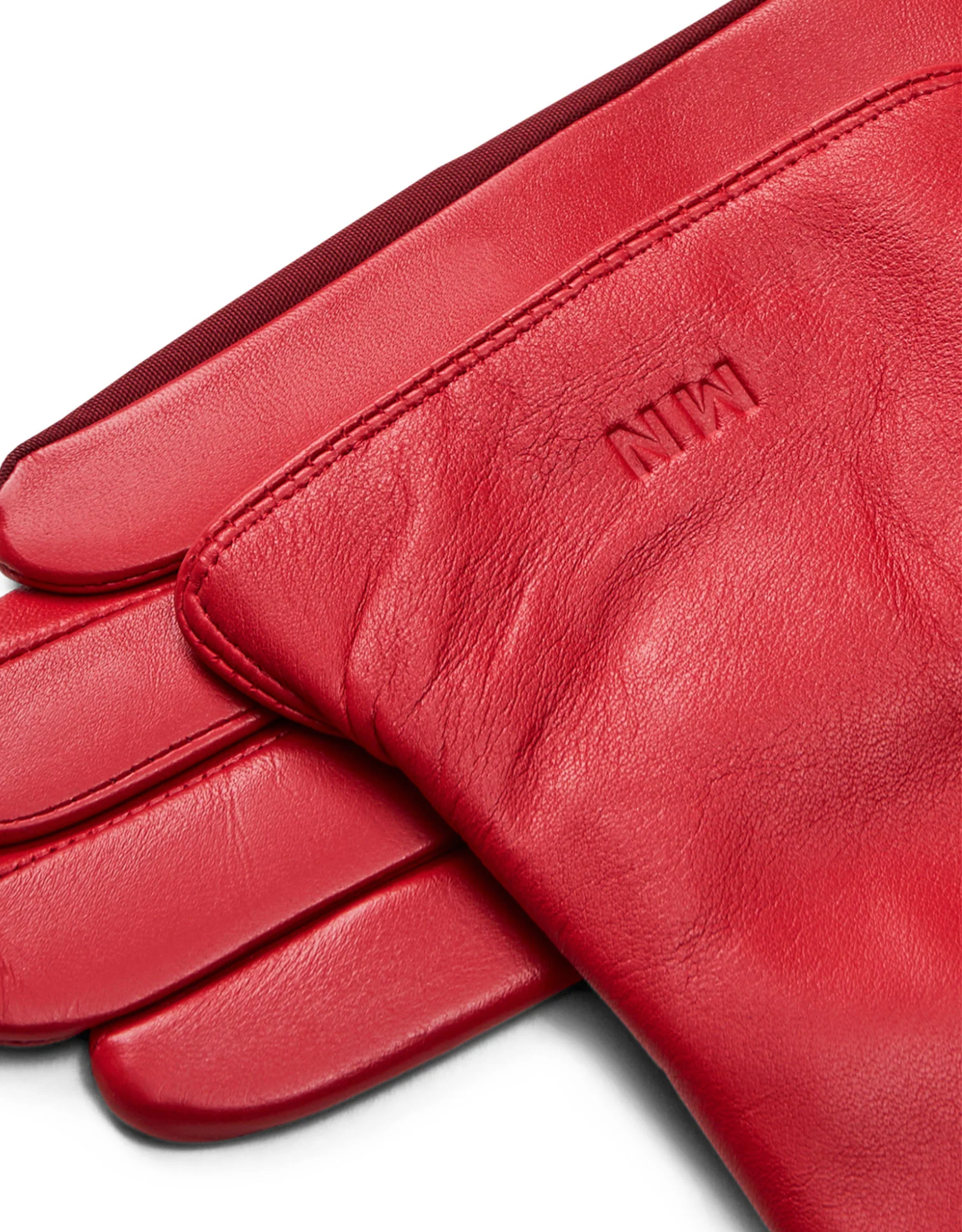 Mads Norgaard Handschoenen Leder  'Tian Ace' - Winery/High Risk Red - Mads Norgaard