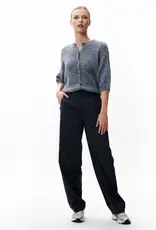 Catwalk Junkie Broek Pin Stripe 'Tapered' - Dark Grey Melange - Catwalk Junkie