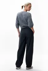Catwalk Junkie Broek Pin Stripe 'Tapered' - Dark Grey Melange - Catwalk Junkie