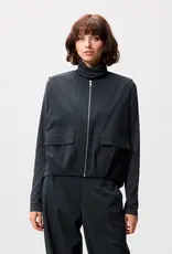 Catwalk Junkie Bodywarmer 'Pinstripe' - Dark Grey Melange - Catwalk Junkie