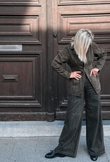 Seventy +Mochi Jeans 'Bay' - Houndstooth Cacao - Seventy + Mochi