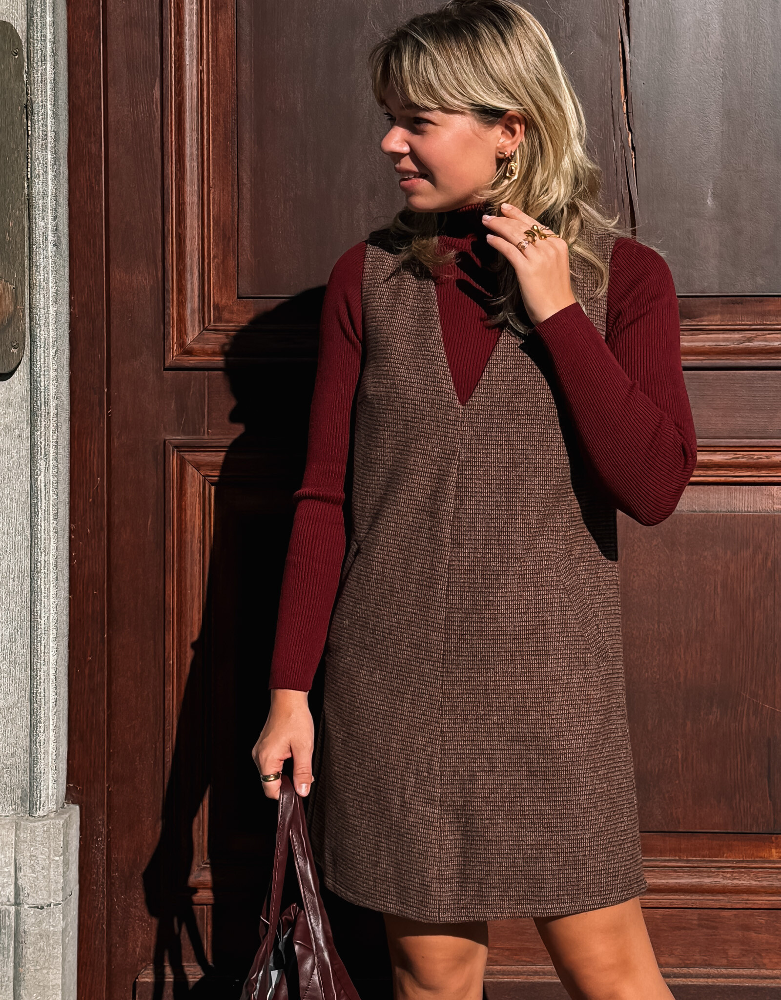 A view Jurk 'Heritage' - Brown/Rust - A View