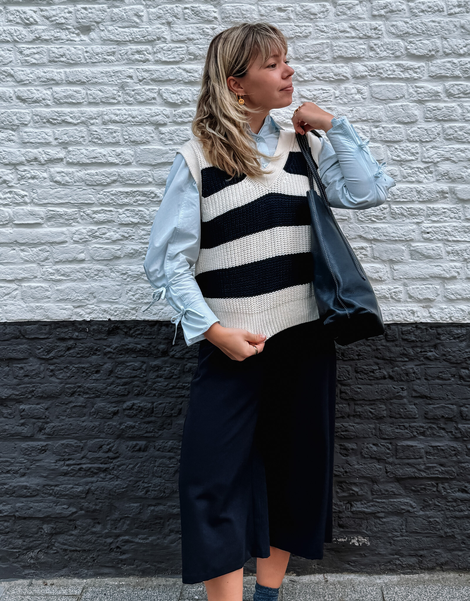 La Petite Etoile Spencer 'Mawa' - Ecru/Marine - La Petite Etoile