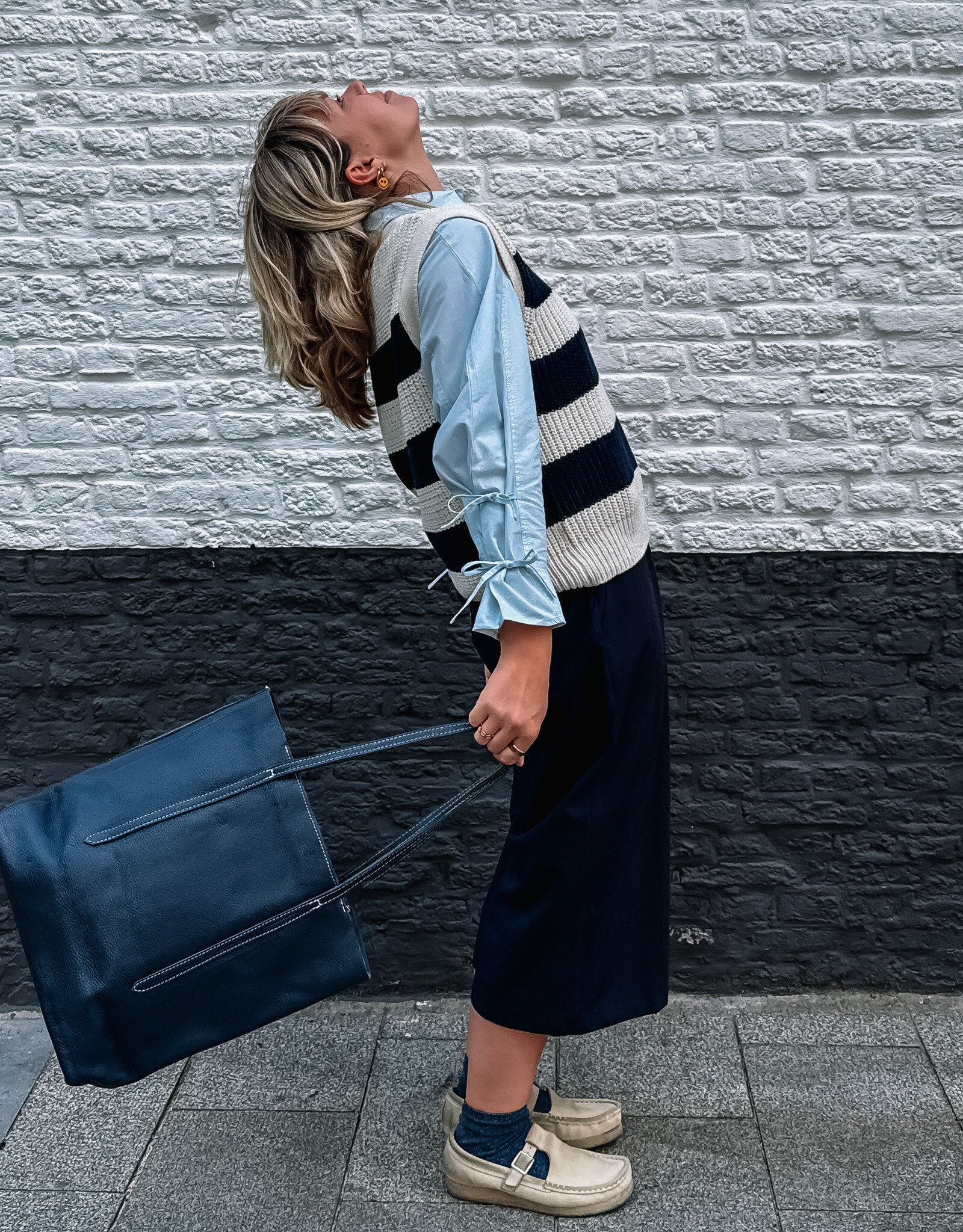 The Golden House - Giul Handtas 'Elly' - Blue