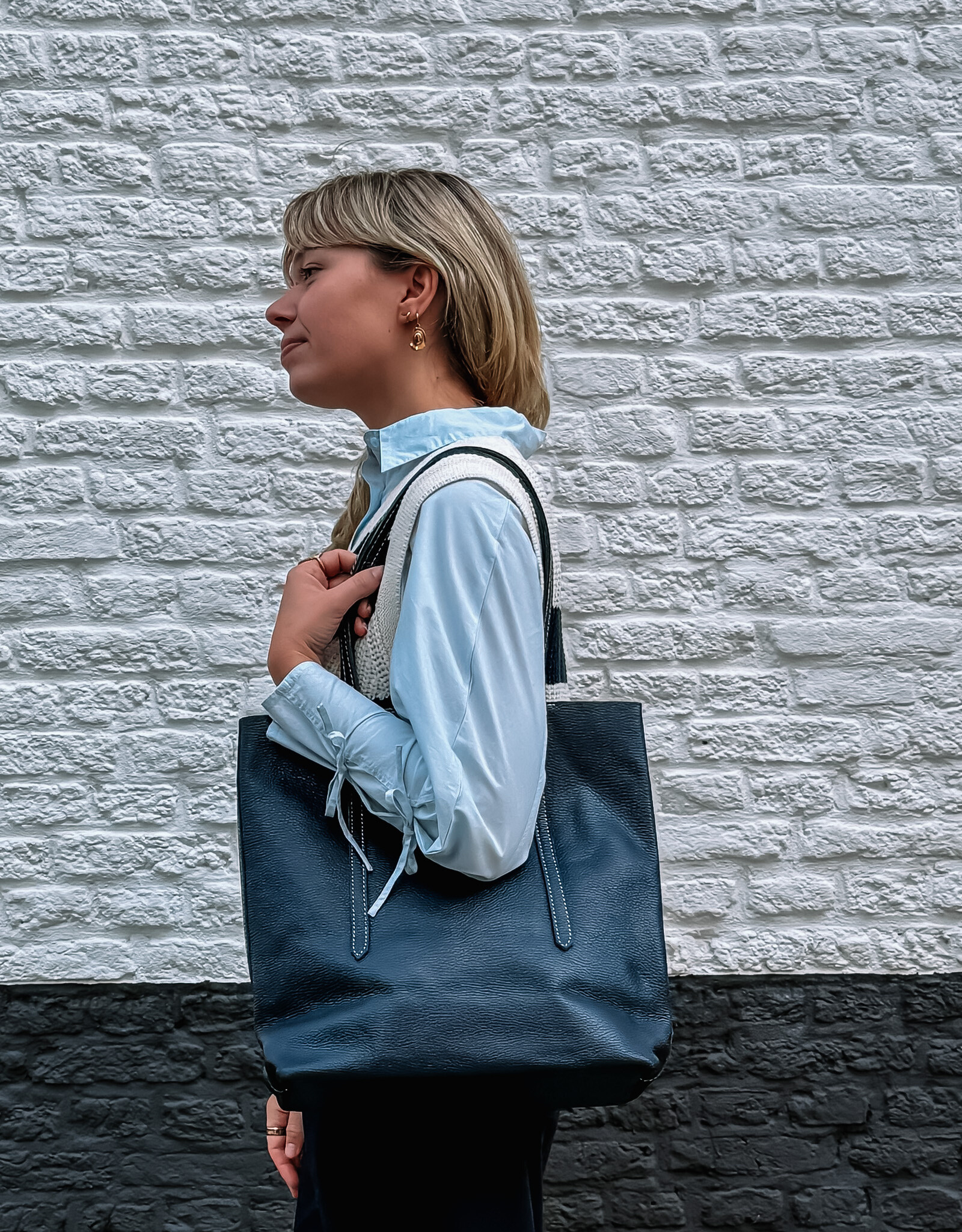 The Golden House - Giul Handtas 'Elly' - Blue