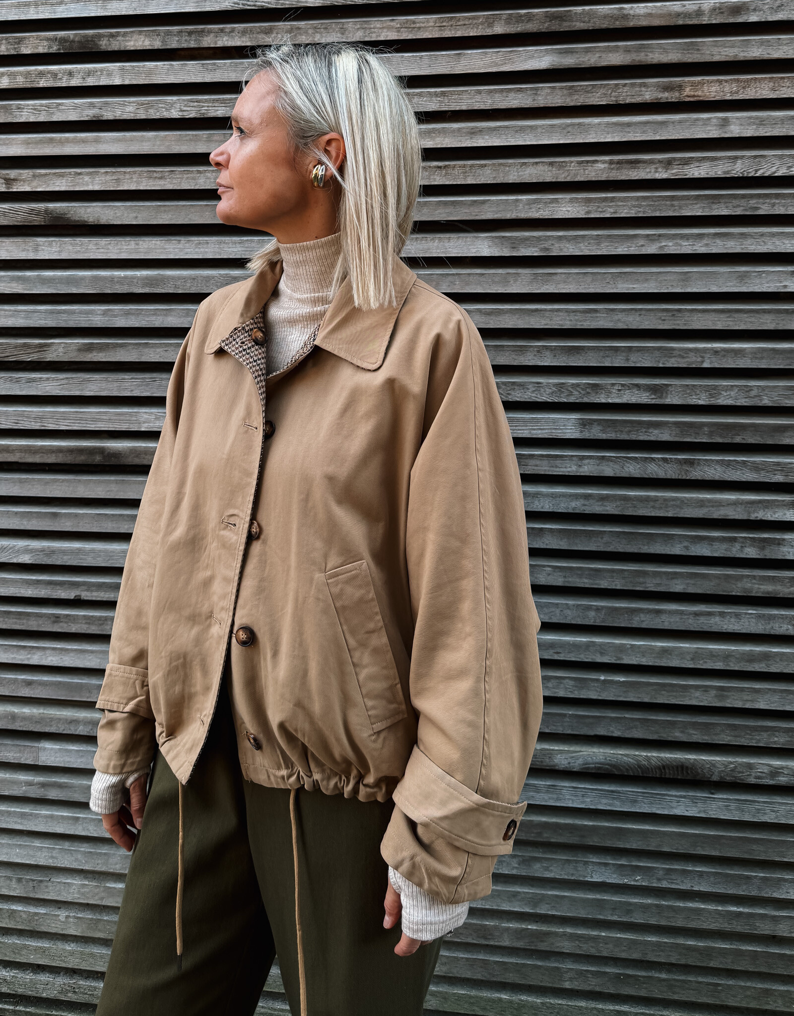 La Petite Etoile Parka 'Nerea' - Camel - La Petite Etoile