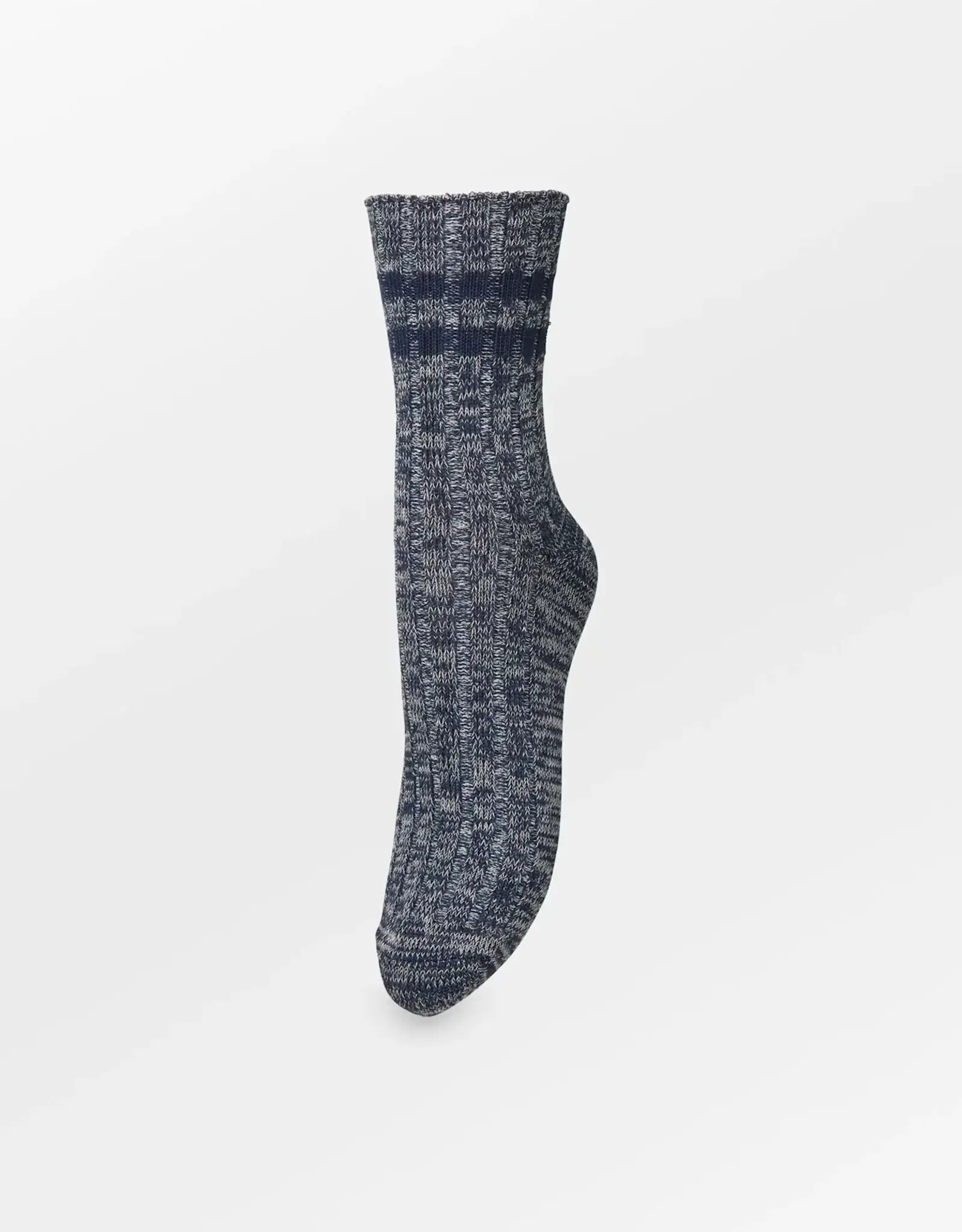 Becksöndergaard Socks Spacee 'Cotta' - Navy Blue - Beck Söndergaard