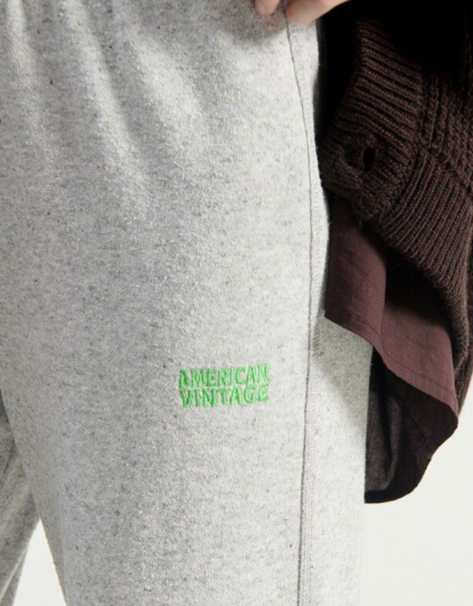 American Vintage Jogging 'Evona' - Gris Clair Chine - EVO05B - American Vintage