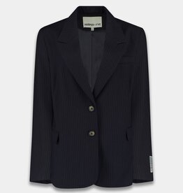 Harper&Yve Blazer 'Anna' - Stripe Black Vintage Blue - Harper&Yve