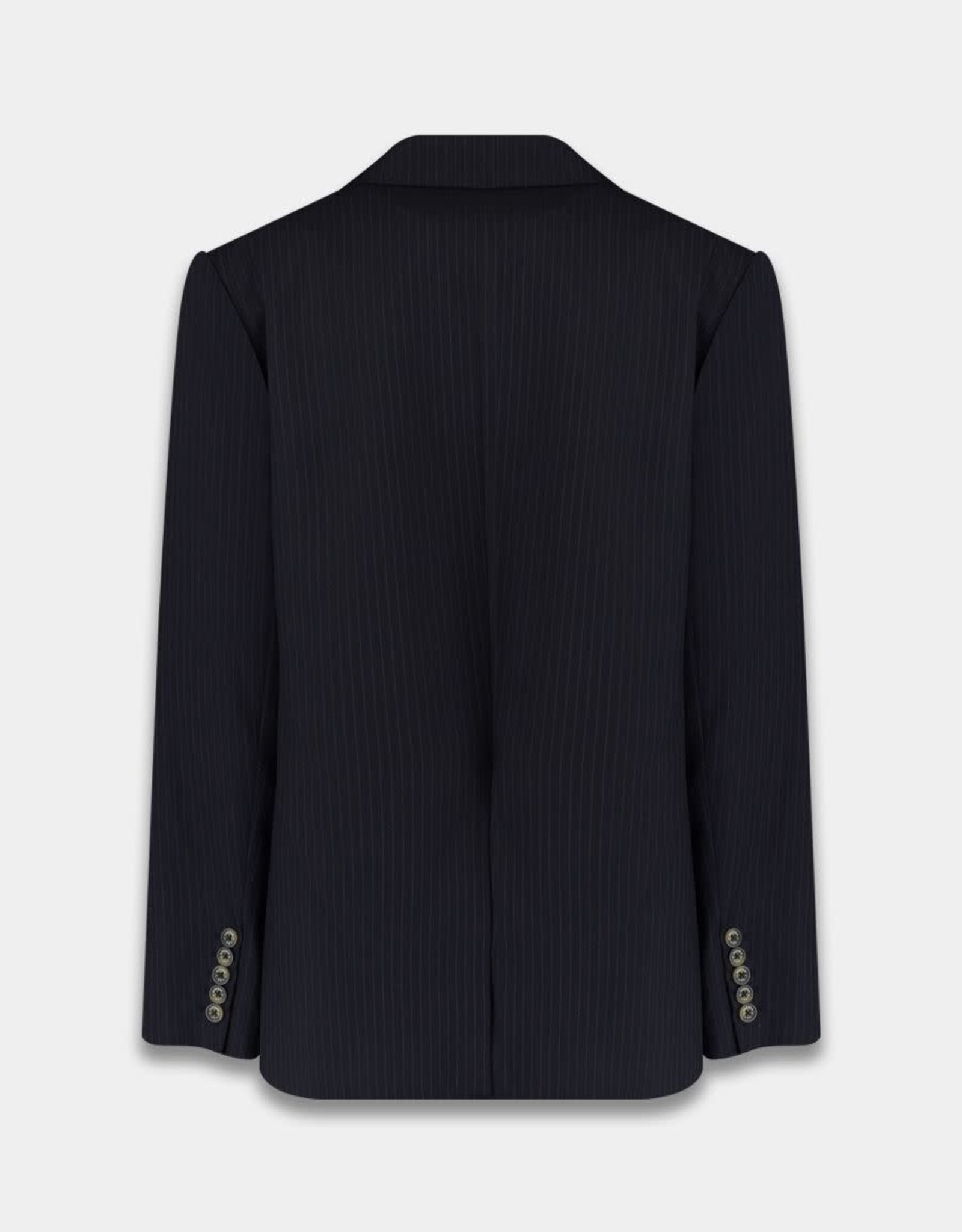 Harper&Yve Blazer 'Anna' - Stripe Black Vintage Blue - Harper&Yve
