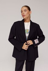 Harper&Yve Blazer 'Anna' - Stripe Black Vintage Blue - Harper&Yve