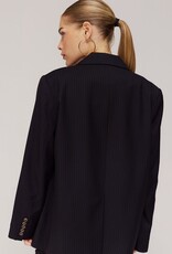 Harper&Yve Blazer 'Anna' - Stripe Black Vintage Blue - Harper&Yve