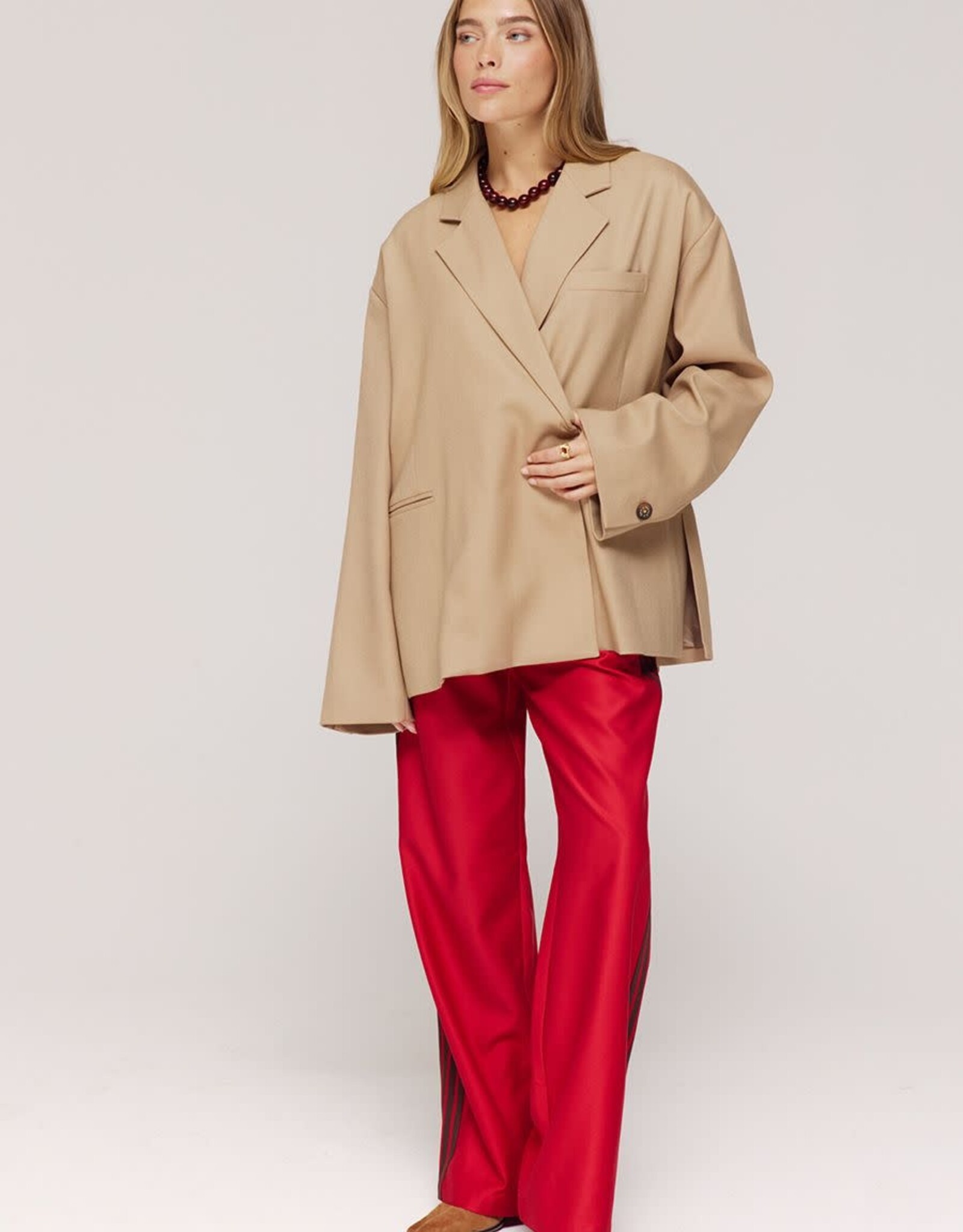 Harper&Yve Blazer 'Tirza' - Beige - Harper&Yve