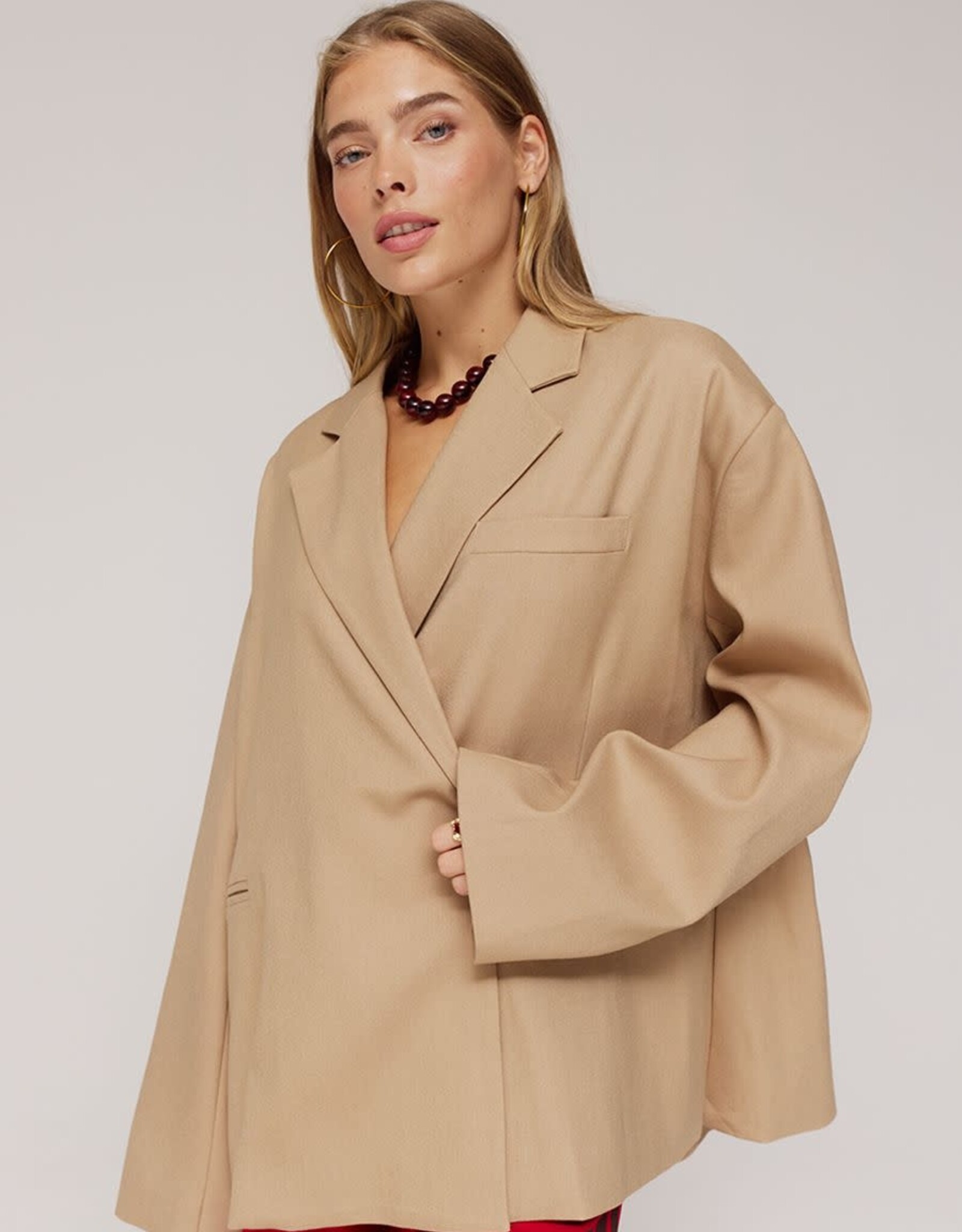 Harper&Yve Blazer 'Tirza' - Beige - Harper&Yve