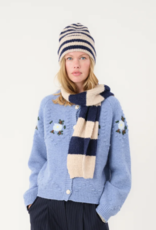 Lollys Laundry Sjaal 'Mountain' - Dark Blue -  Lollys Laundry - One Size