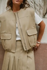 Waistcoat Balloon  'Flo' - Taupe - Neo Noir