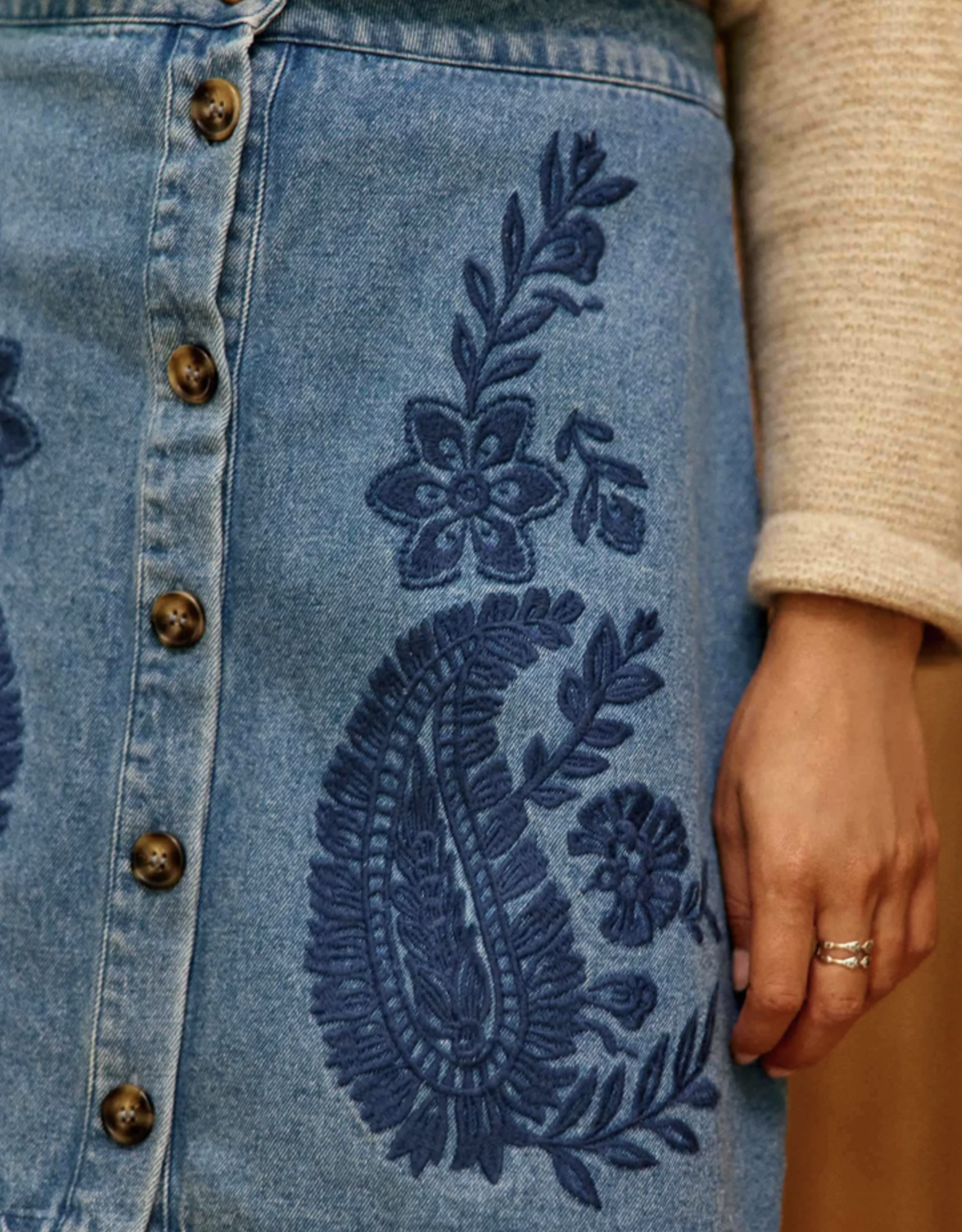 La Petite Etoile Rok 'Julie' - Stone  - La Petite Etoile