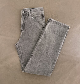 F.A.M. Broek Velours 'Pola' - Grey Long - KZ26SCV - F.A.M.