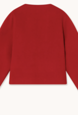 The Tiny Big Sister Jacket 'Buttoned Wool' - Red - The Tiny Big Sister