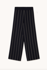 The Tiny Big Sister Striped knitted Trousers - Navy  - The Tiny Big Sister