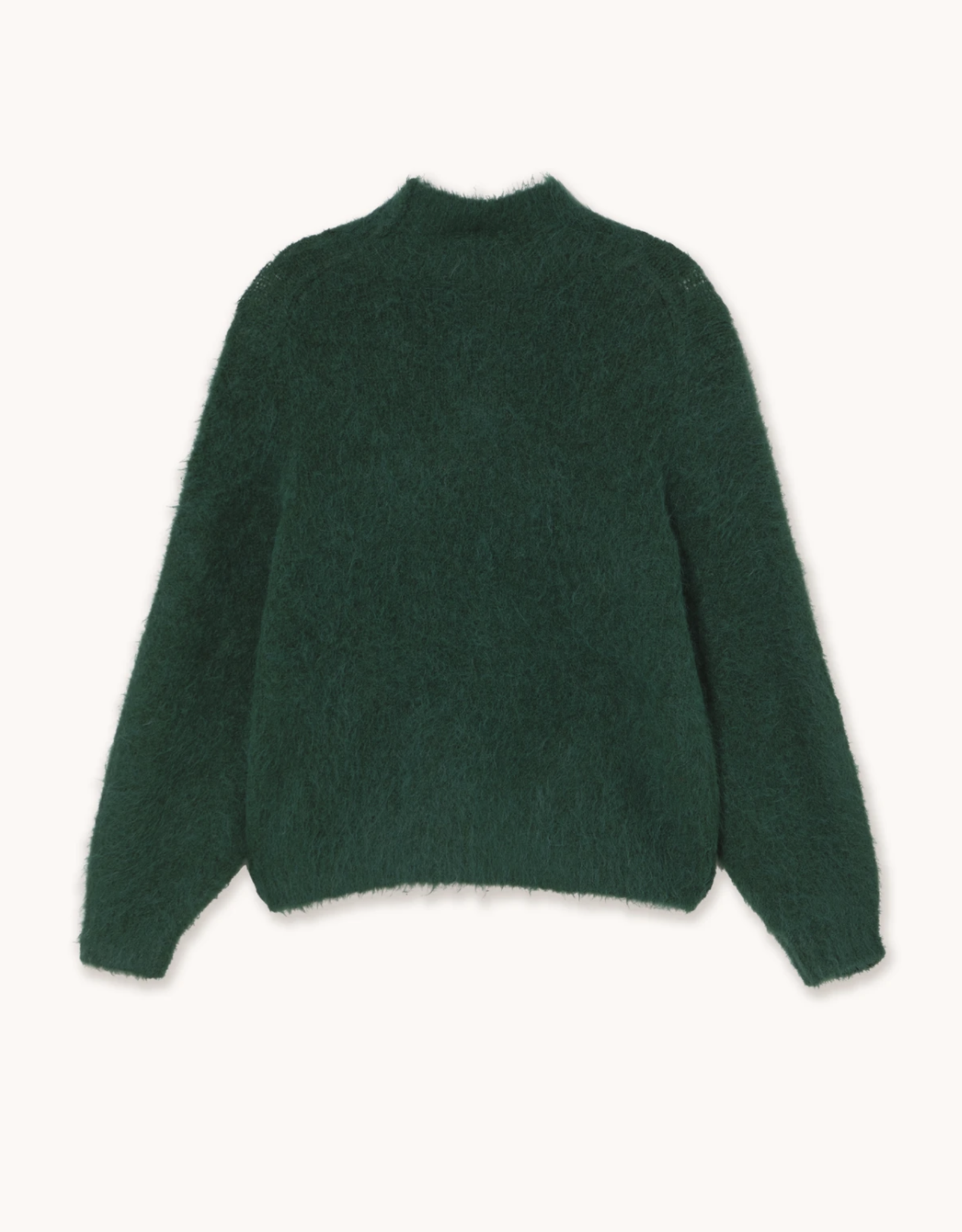 The Tiny Big Sister Sweater Turtleneck 'Sister' - Bottle Green - The Tiny Big Sister