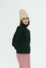 The Tiny Big Sister Sweater Turtleneck 'Sister' - Bottle Green - The Tiny Big Sister