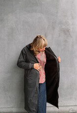 Laure+Max Lange Jas 'Giovanny' - Carbone Sans Print - Laure+Max