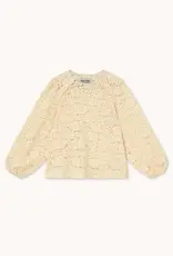 The Tiny Big Sister Blouse Lace  'Buttoned' - Light Cream - The Tiny Big Sister