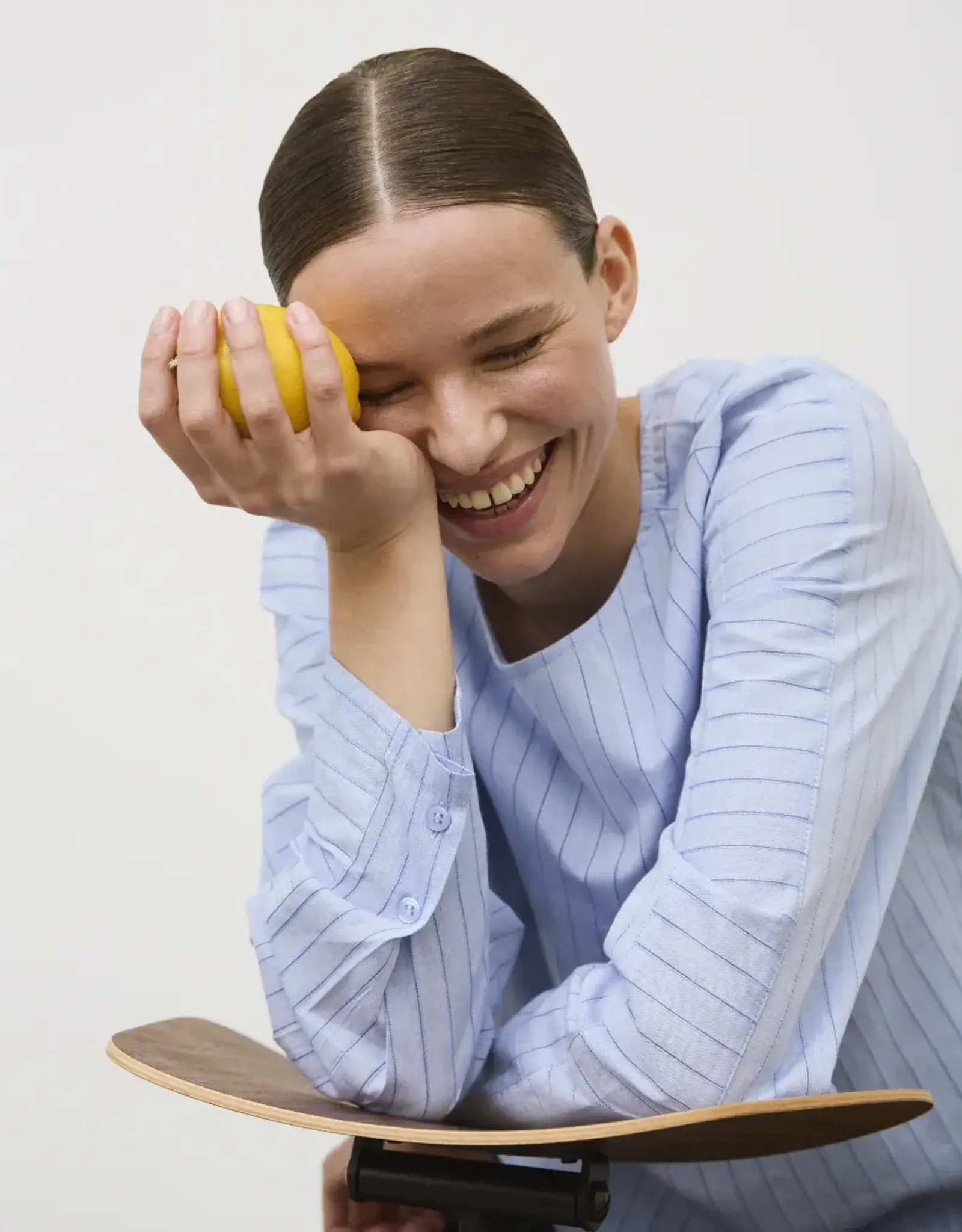 Esmé Studios Blouse 'Myra' - Kentucky Blue - Esmé Studios