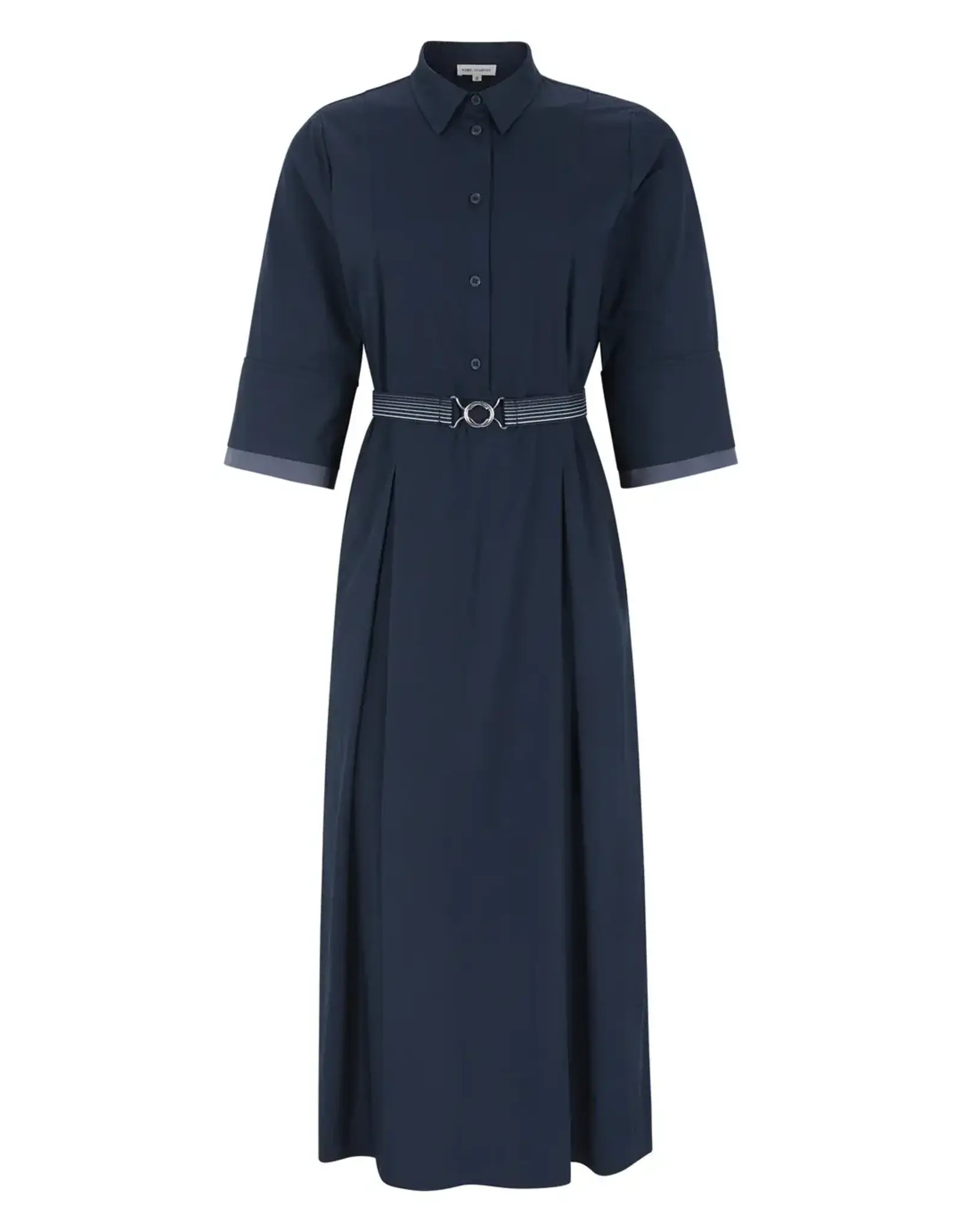 Esmé Studios Jurk 'Cobana' - Dark Sapphire - Esmé Studios