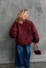Harper&Yve Bomber 'Nori' - Wine Berry - Harper&Yve