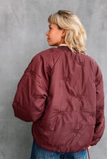 Harper&Yve Bomber 'Nori' - Wine Berry - Harper&Yve