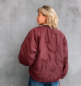 Harper&Yve Bomber 'Nori' - Wine Berry - Harper&Yve