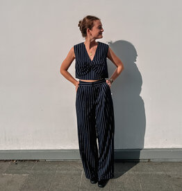 Harper&Yve Broek 'Anna' - Blue Stripe - Harper&Yve