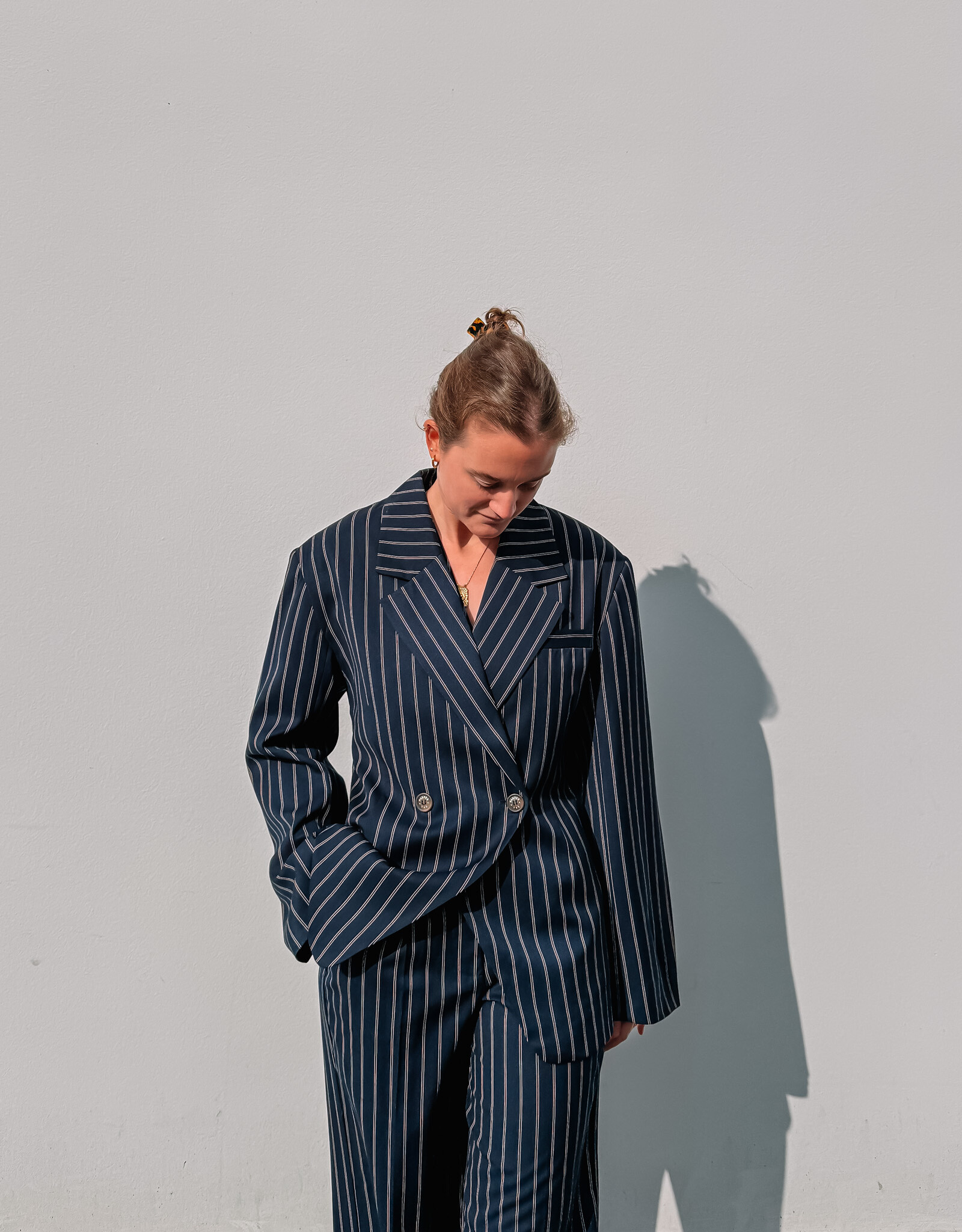 Harper&Yve Blazer 'Anne' - Blue Stripe - Harper&Yve