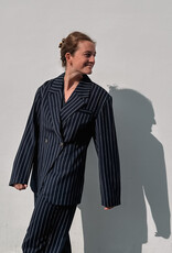 Harper&Yve Blazer 'Anne' - Blue Stripe - Harper&Yve