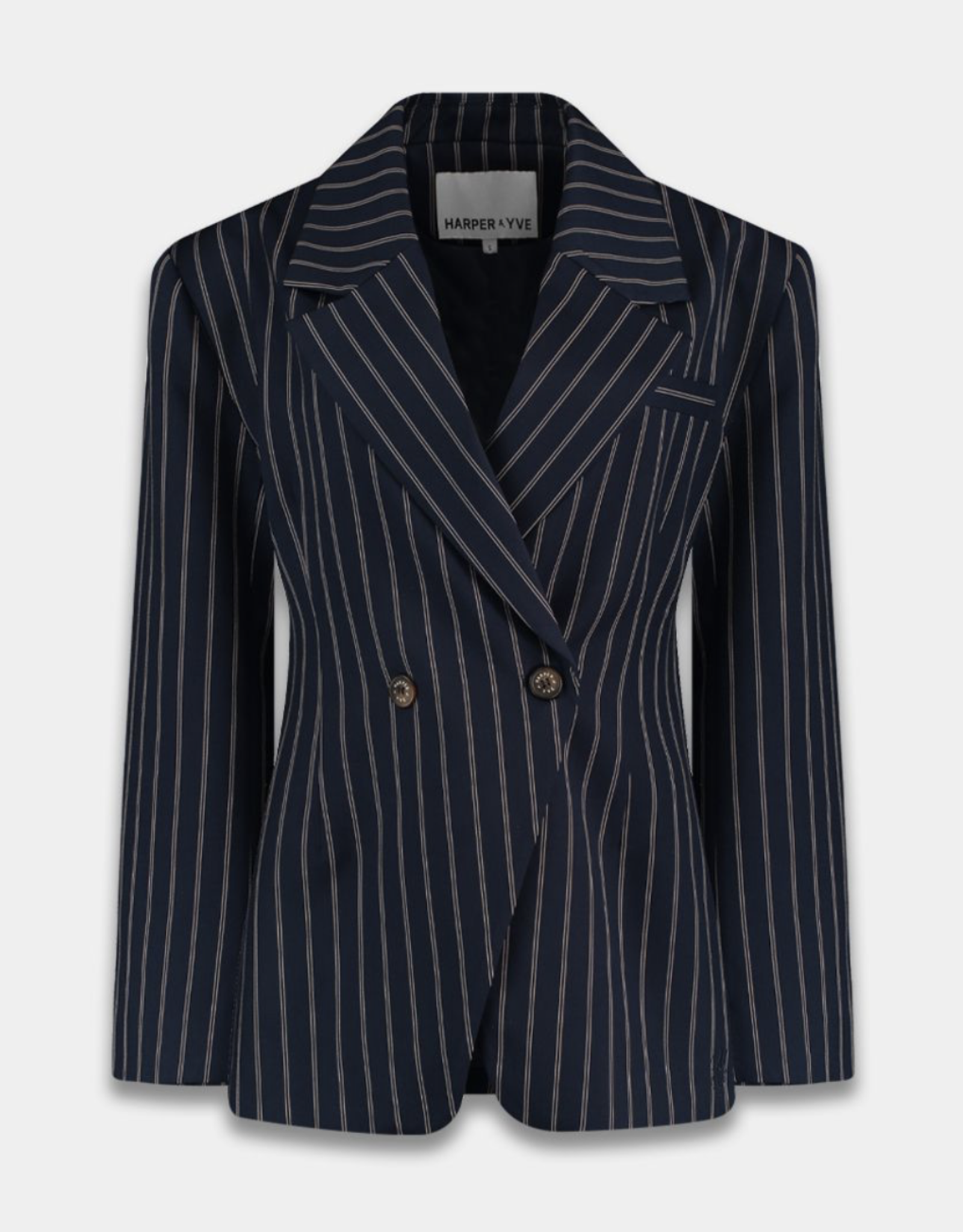 Harper&Yve Blazer 'Anne' - Blue Stripe - Harper&Yve