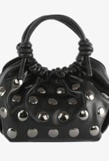 HVISK Handtas  'Jolly Soft Structure Studs' - Black - Hvisk